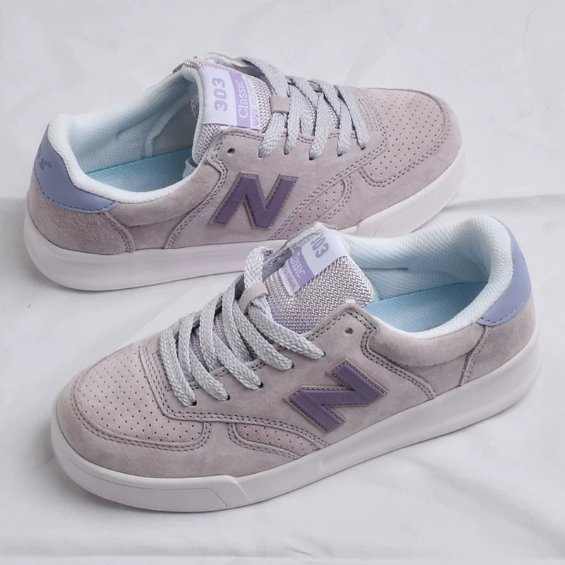 New Balance 303 idman ayaqqabıları, yüngül, çoxfunksiyalı, retro kişi ayaqqabıları, dəbli Koreya üslublu qadın ayaqqabıları, gündəlik, dəbli, sürüşməyən, trend brend.