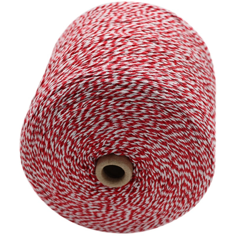1.5MM Zongzi saplı pambıq ip qırmızı və ağ Zongzi ip pambıq sapı Zongzi ipini sarmaq və kolbasa bağlamaq üçün Jiaxing Zongzi ipi