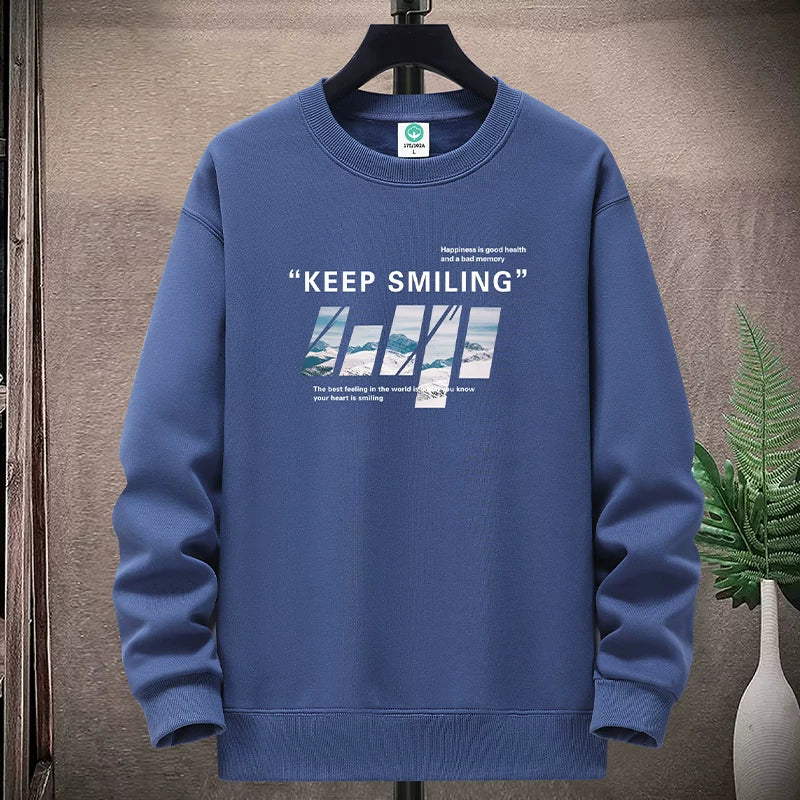 Yeniyetmələr və tələbələr üçün payız/qış təmiz pambıqdan hazırlanmış yun yaxalıqlı sviter, boş oturan gündəlik kazak alt qatı, qalın və isti top