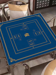 Qalınlaşdırılmış əllə yuvarlanan mahjong masası döşəyi, qalınlaşdırılmış səs keçirməyən və aşınmaya davamlı oyun kartı döşəyi süfrəsi, kvadrat yumurta döyən əl mahjong üçün xüsusi döşək