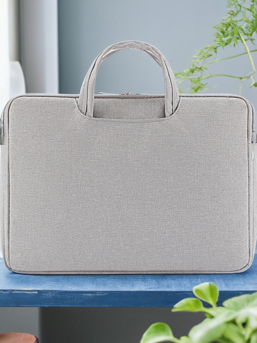 Böyük tutumlu məxmər qoruyucu kompüter çantası Huawei 14 Lenovo 15 macbook air 13 düymlük Apple 16 notebook kişi və qadın aşınmaya davamlı suya və zərbəyə davamlı iş portfeli