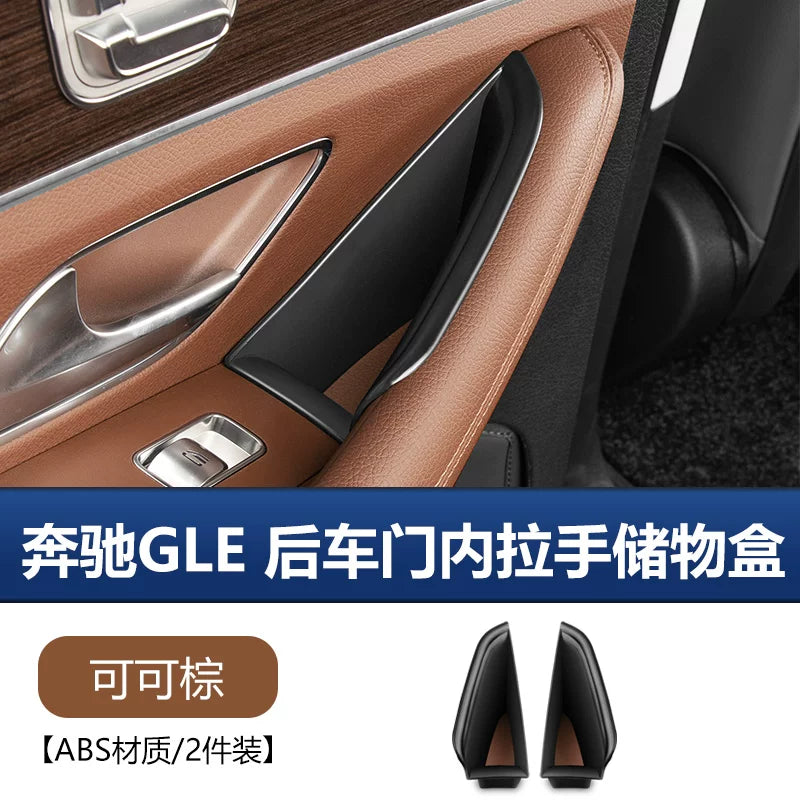 Mercedes-Benz GLE350/450 qapı saxlama qutuları və GLS450 qapı dəstəyi təşkilatçıları üçün uyğundur.