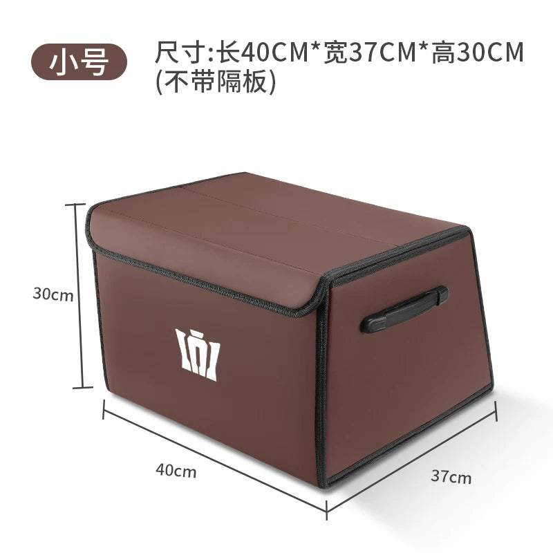 Folding storage box organizer, suitable for Toyota Crown Land Cruiser