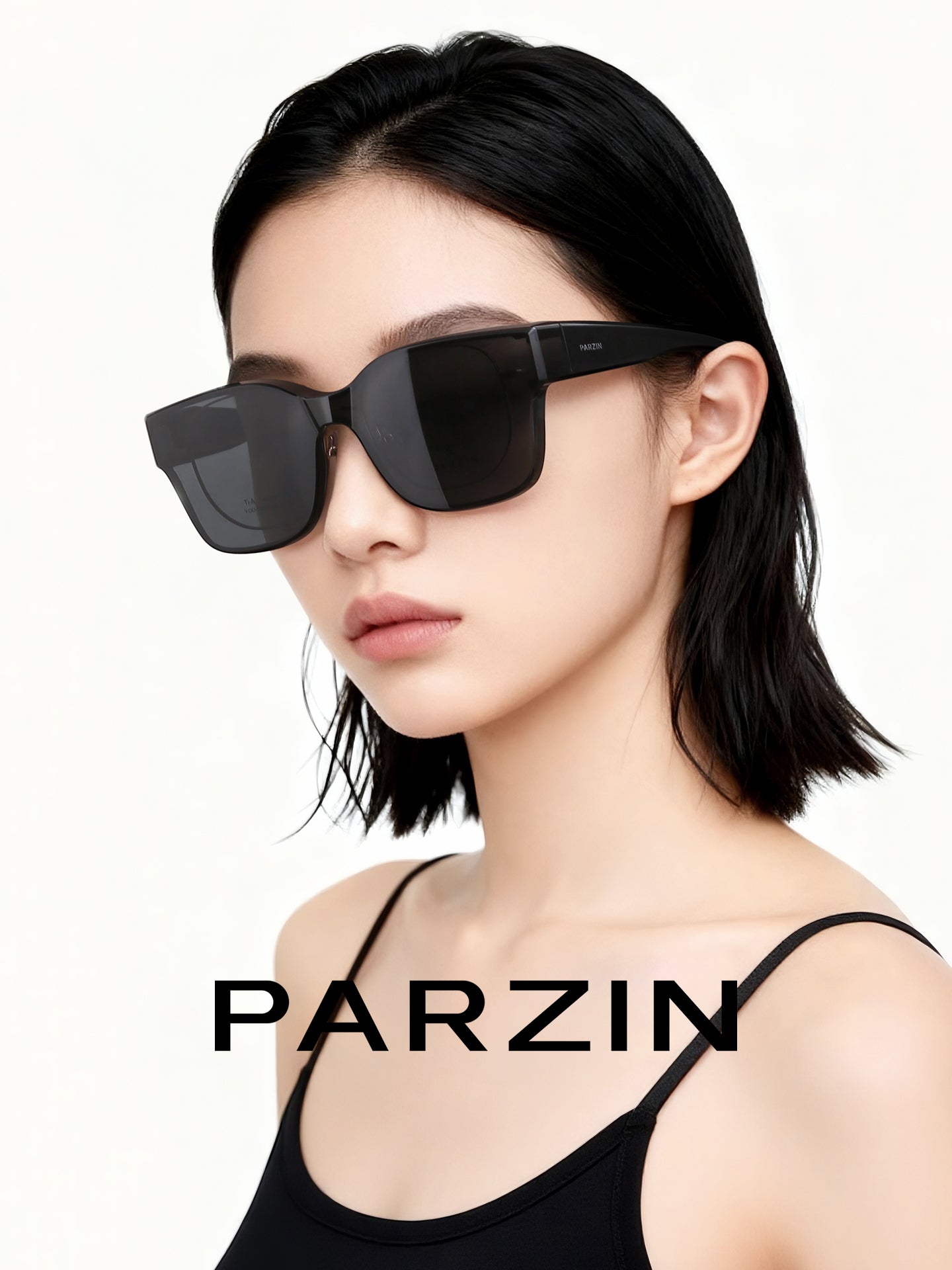 [Fan Chengcheng ilə eyni üslub] Parson 2026 miyopiya eynəkləri ilə taxıla bilən böyük çərçivələri olan qadınlar üçün yeni günəş eynək dəsti PZ12133