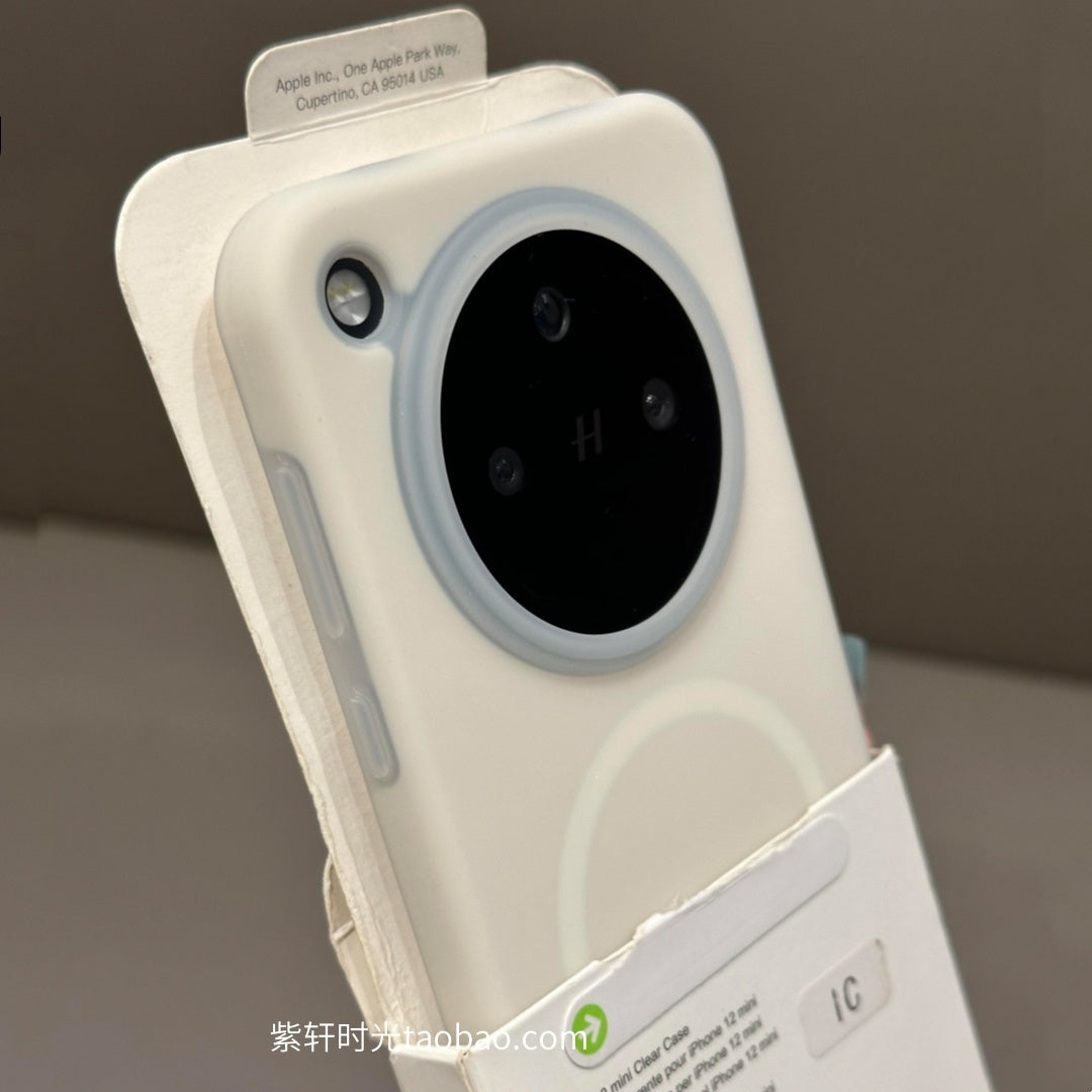 vivoX200Ultra cib telefonu qutusu x200s maye silikon iQOOZ10Turbo antik ağ üçün uyğun yumşaq, mum və kirə davamlı maqnit doldurma