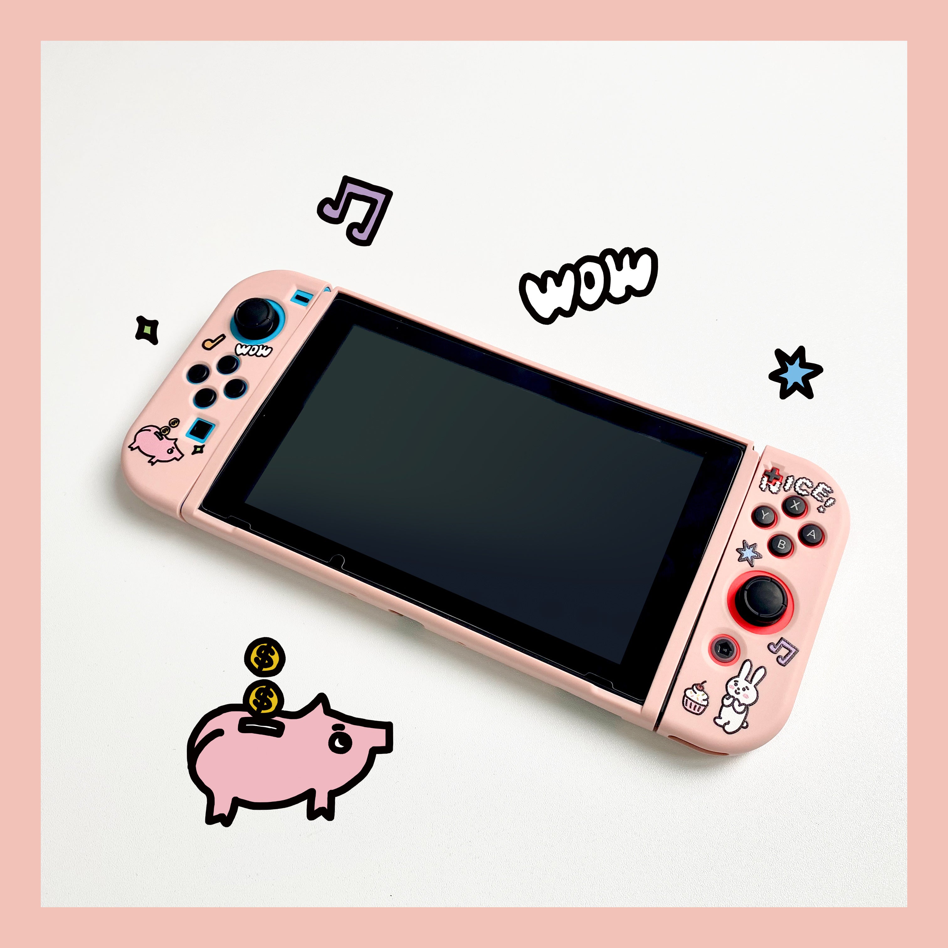 Yapon pişiyi düyü Nintendo switch2 uşaq bağçası sevimli qoruyucu örtük qabığı buzlu oled orijinal ns2 tutacaq örtüyü