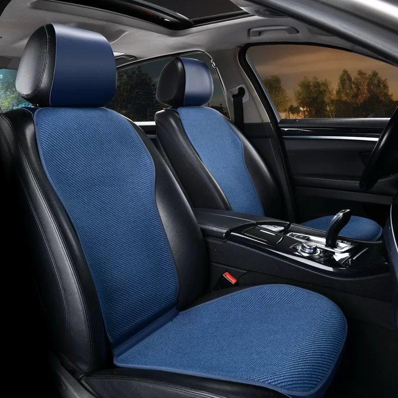 Linen car seat covers, slimming seat cushions, universal linen seat cushions, non-slip, breathable, tie-free, simple seat covers