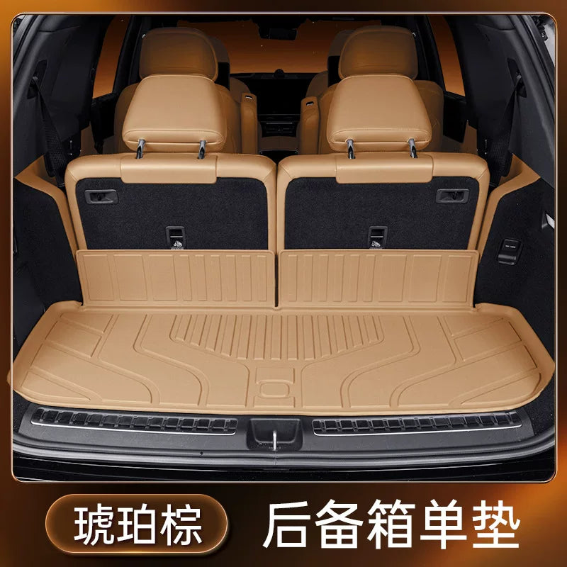 Xüsusi olaraq Wenjie M8 baqaj ayaqaltıları, Huawei AITO avtomobilinin altı nəfərlik və beş nəfərlik modifikasiya aksesuarları, döşəmə ayaqaltıları üçün hazırlanmışdır.