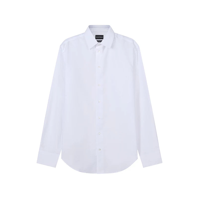 Armani EMPORIO ARMANI Men's Cotton Long Sleeve Shirt H31CM5 C1C13