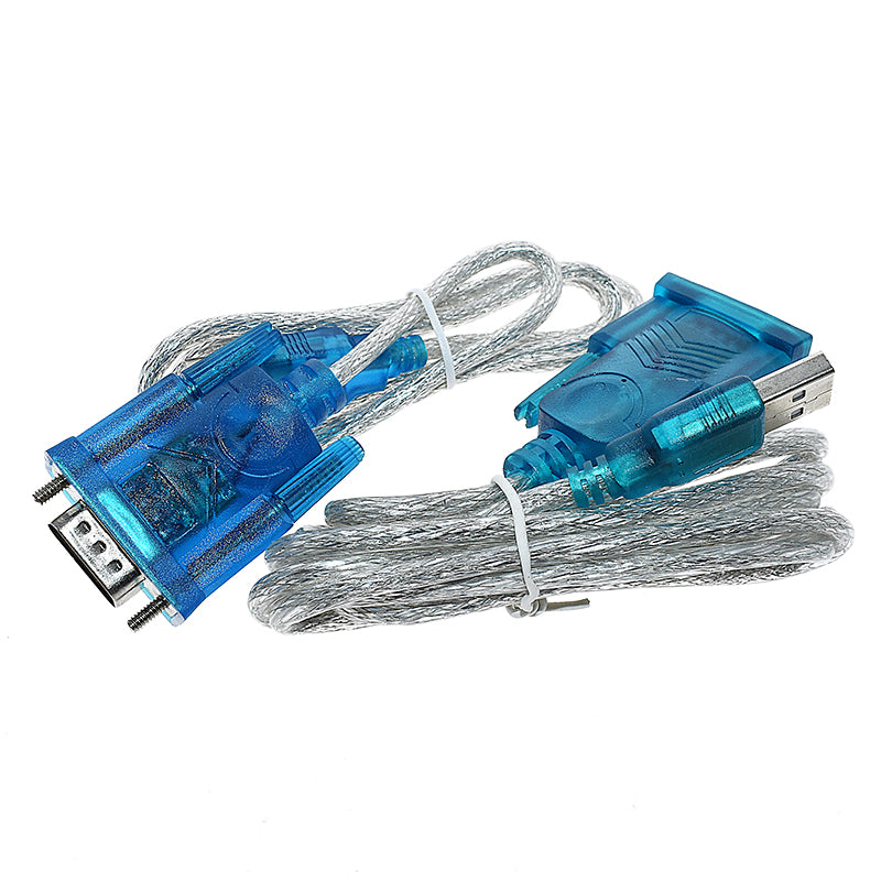 HL-340 USB-RS232 konvertasiya kabeli USB-dən serial kabelə/COM kişi və qadın 9-pin serial kabel win7-ni dəstəkləyir