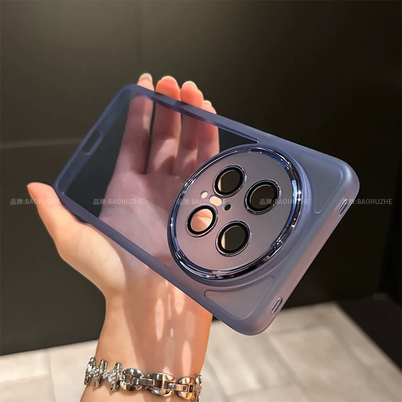 Huawei mate80 mobil telefon qutusu üçün uyğun şəffaf yumşaq qabıq mate80pro ultra nazik şəffaf mt80promax lens filmi 70 yeni hər şey daxil olmaqla yıxılmağa qarşı qoruyucu örtük 60 sadə kişi və qadın qabığı ilə gəlir