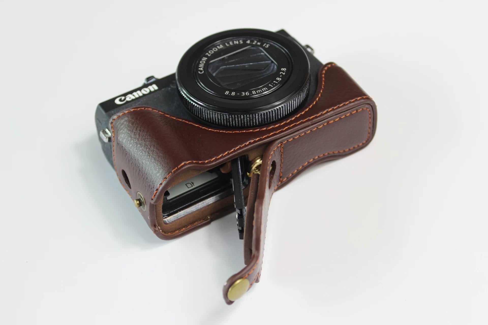 Canon G7XIII G5X2 kamera çantası yarım dəst G1X2 G7X2 G1X3 G7X3 baza dəri qutusu üçün uyğundur