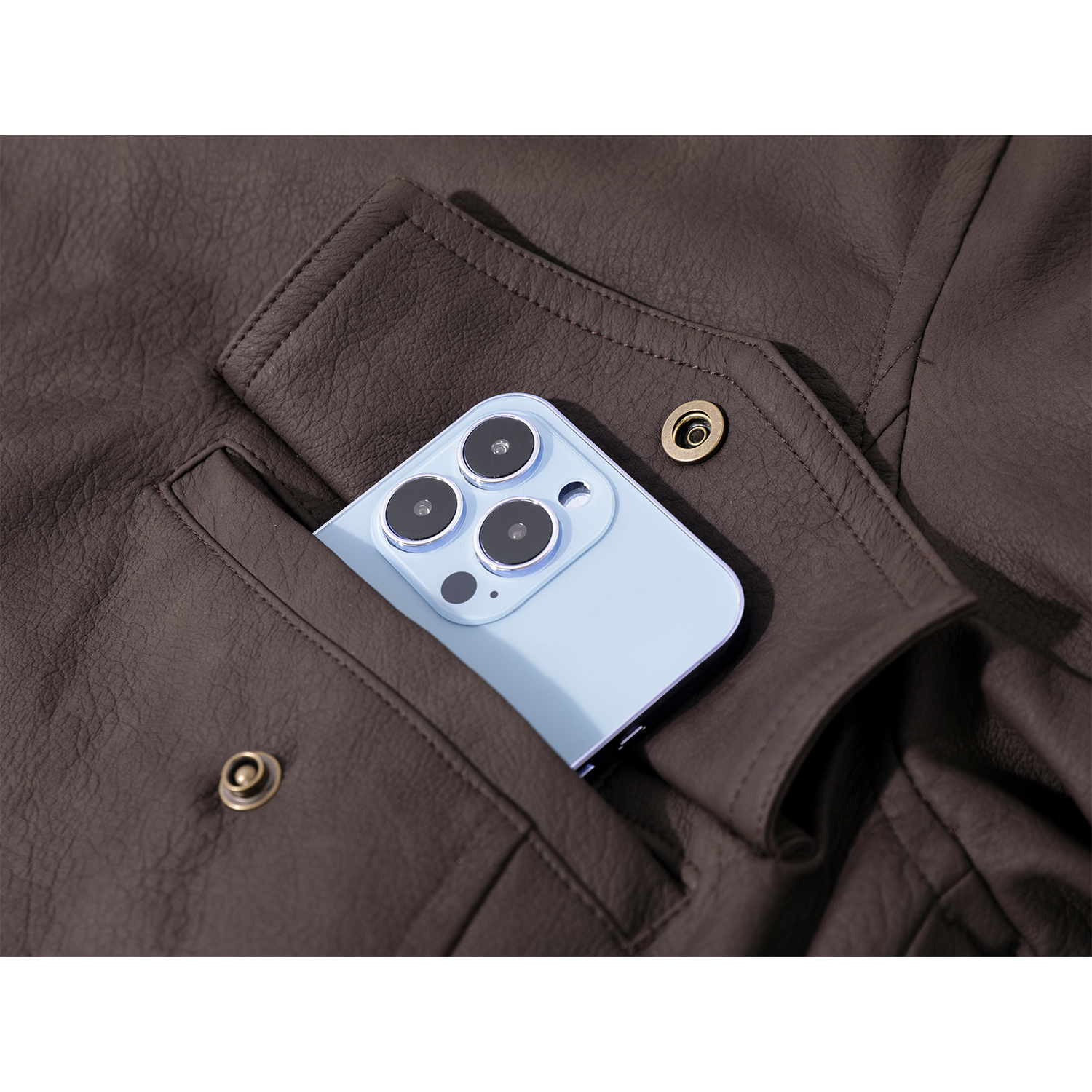 Chorlisa Amerika Retro PU Dəri Gödəkçə, Xəz Yaxalıqlı, Qadınlar üçün Qış İsti və Çoxfunksiyalı Qalın Pambıq Yastıqlı Palto