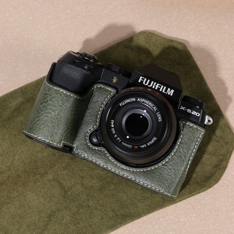 Fuji XS20 qoruyucu qutu XT5XT30 üçüncü nəsil ikinci nəsil XT4X100Vi əsas dəri çanta aksesuarları kamera çantası XS10