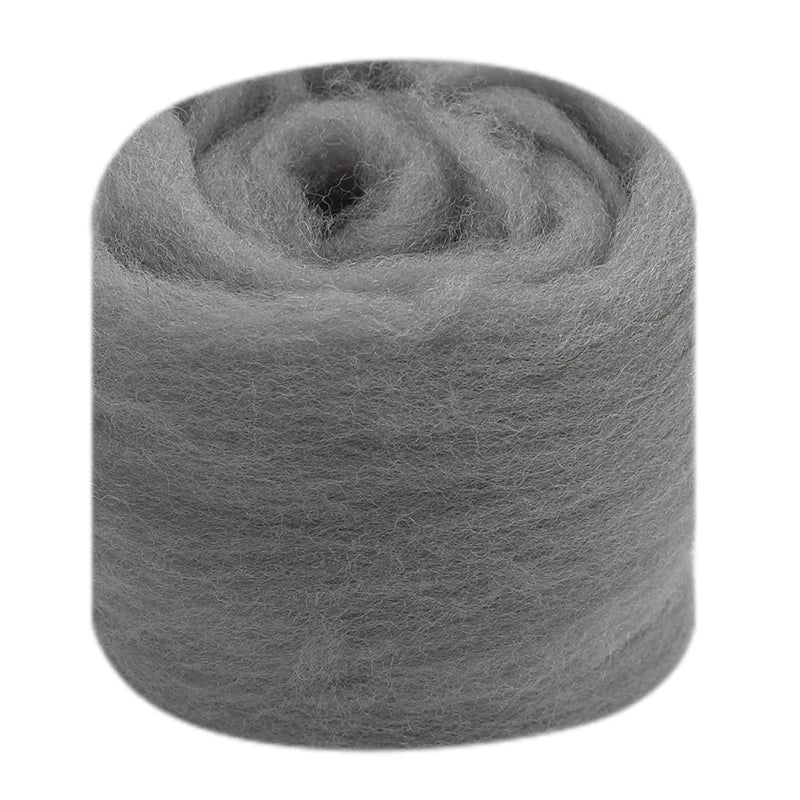 70S yüksək keyfiyyətli yun keçə möhür materialı əl istehsalı diy material paketi yaş keçə yun zolaq yun 10g paket