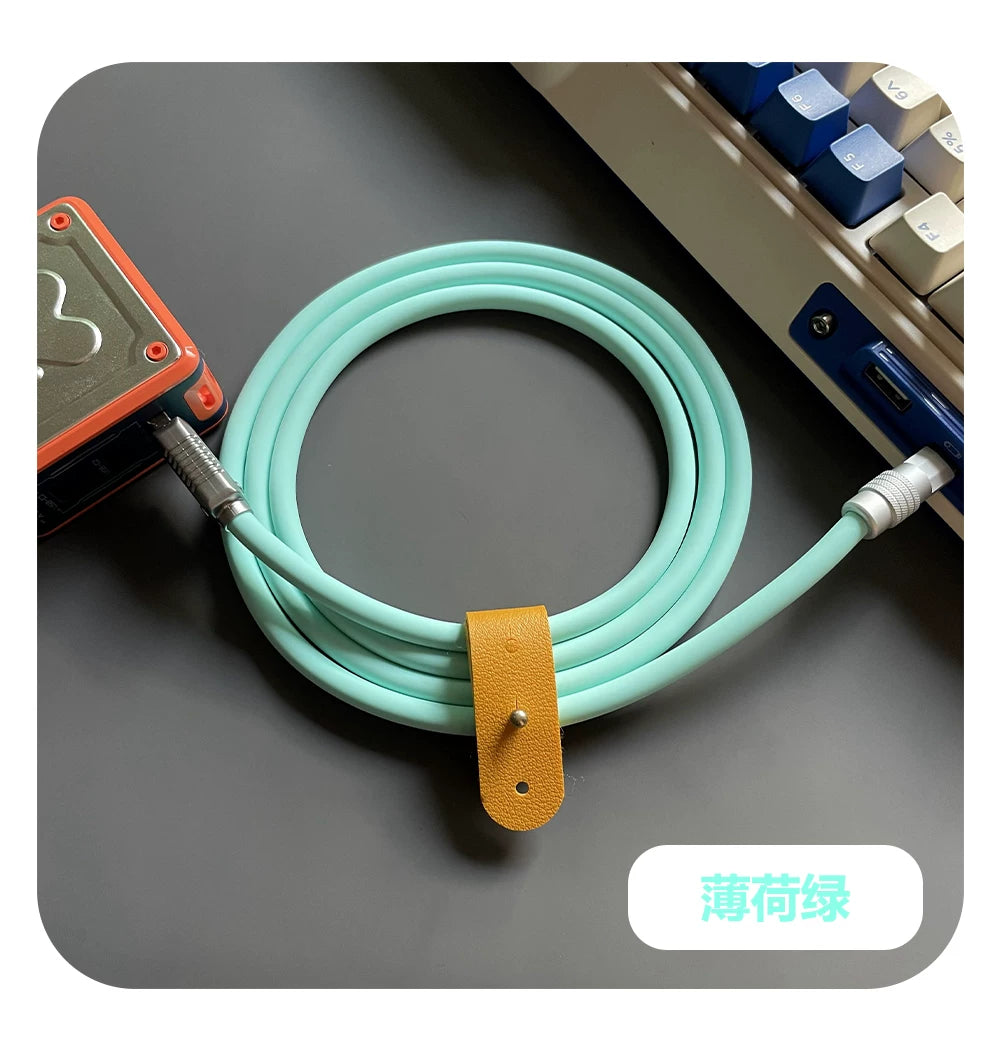 120W super sürətli şarj cihazı Huawei və Xiaomi mobil telefonlarını doldurmaq üçün uyğun maye silikon Typec məlumat kabeli