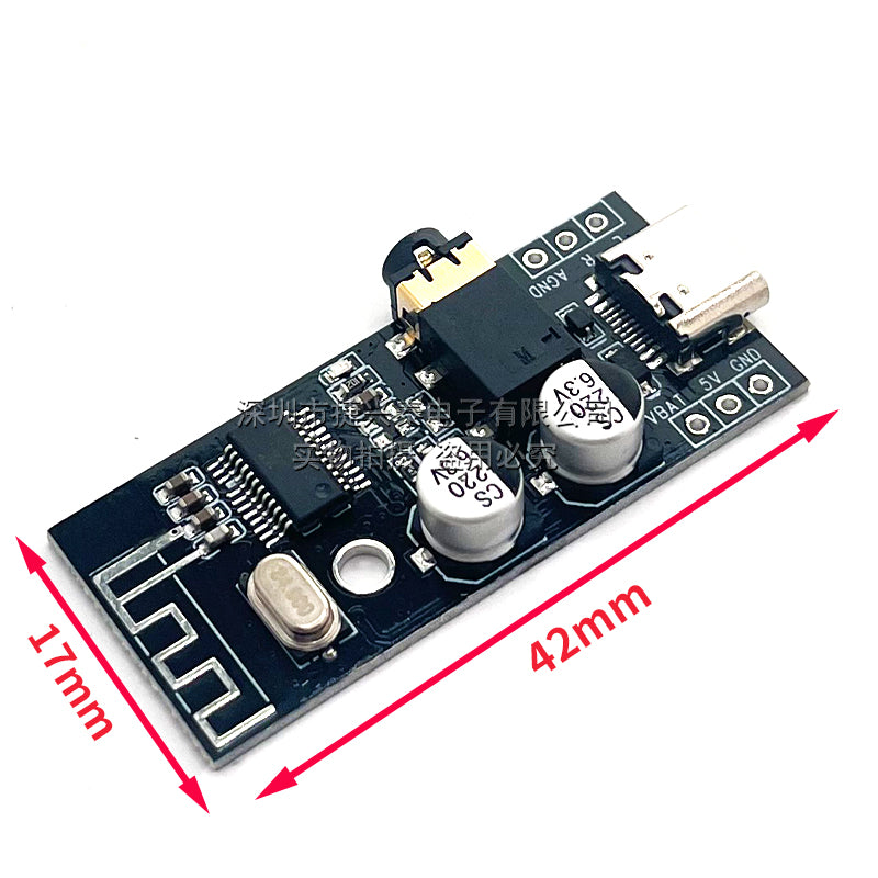 M28 Bluetooth audio qəbuledici modulu 5.0 avtomobil dinamiki audio qulaqlıq gücləndirici lövhə TYPE-C interfeysi