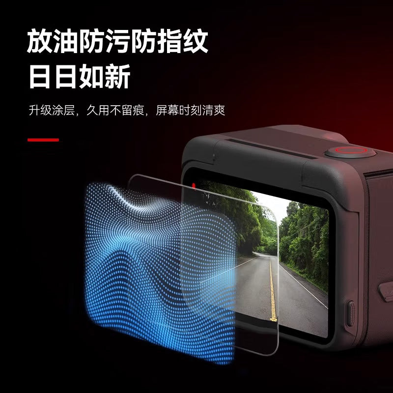 Shiqifan kölgə daşı üçün uyğundur 360acepro saniyə AR HD temperli film Insta360acepro2 partlayışa davamlı şüşə 360 Go Ultra idman kamera filmi insta360 qoruyucu film