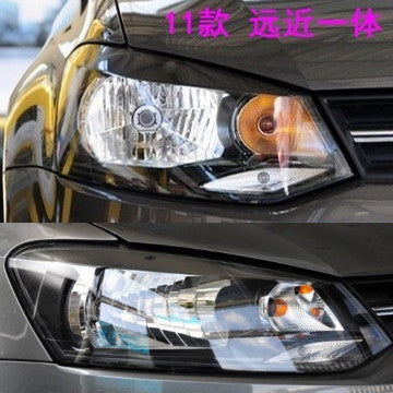 Volkswagen Polo 2011 Polo faralarına, yeni POLO hetçbek ön fara dəstinə, yüksək və aşağı şüaların ayrılmasına aiddir