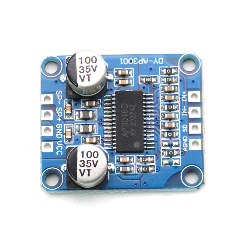 10W/20W/30W yüksək güclü gücləndirici modul D Sinfi rəqəmsal gücləndirici lövhə 12V/24V enerji təchizatı DY-AP3001