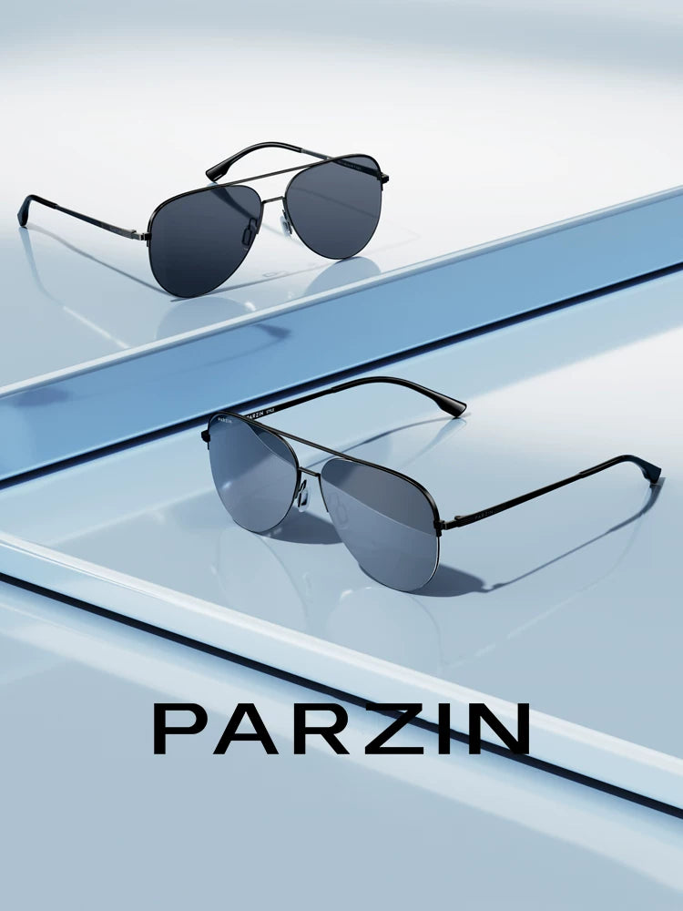 [Atalar Günü Hədiyyəsi] Parson Polarize Günəş Eynəyi Kişi Uçan Çərçivə Sürücülük Günəşdən Qoruyucu Günəş Eynəyi PZ8380