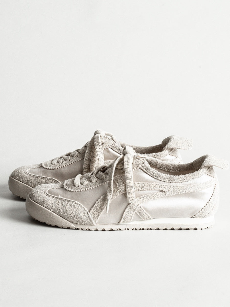 Qadınlar üçün Orijinal Dəri Məşq Ayaqqabıları, 2025 Payız Yeni Stil, Rəng Bloku Retro Çox yönlü Düz Yüngül İdman Gündəlik Ayaqqabıları