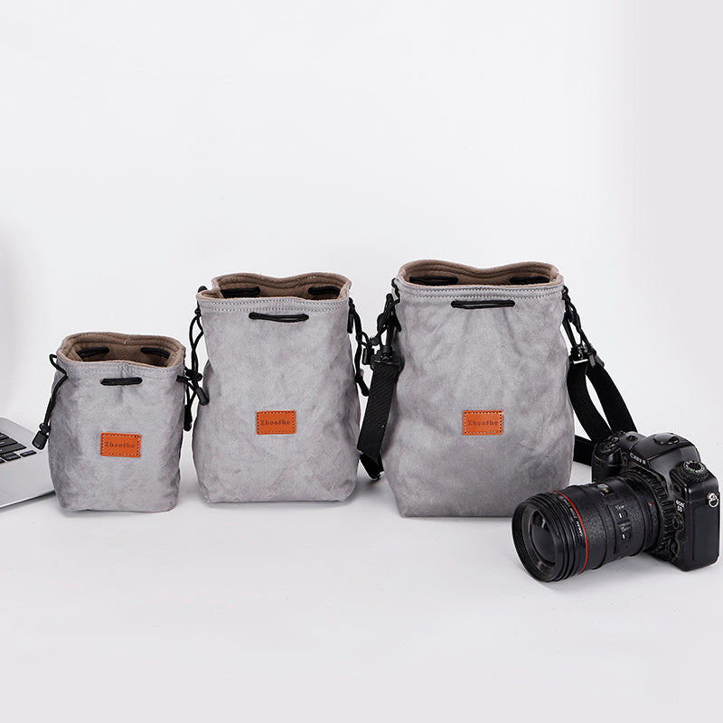 Nikon Canon Sony Fuji üçün uyğun güzgüsüz qoruyucu qapaq SLR daxili çanta portativ lens fotoqrafiya kamerası çantası