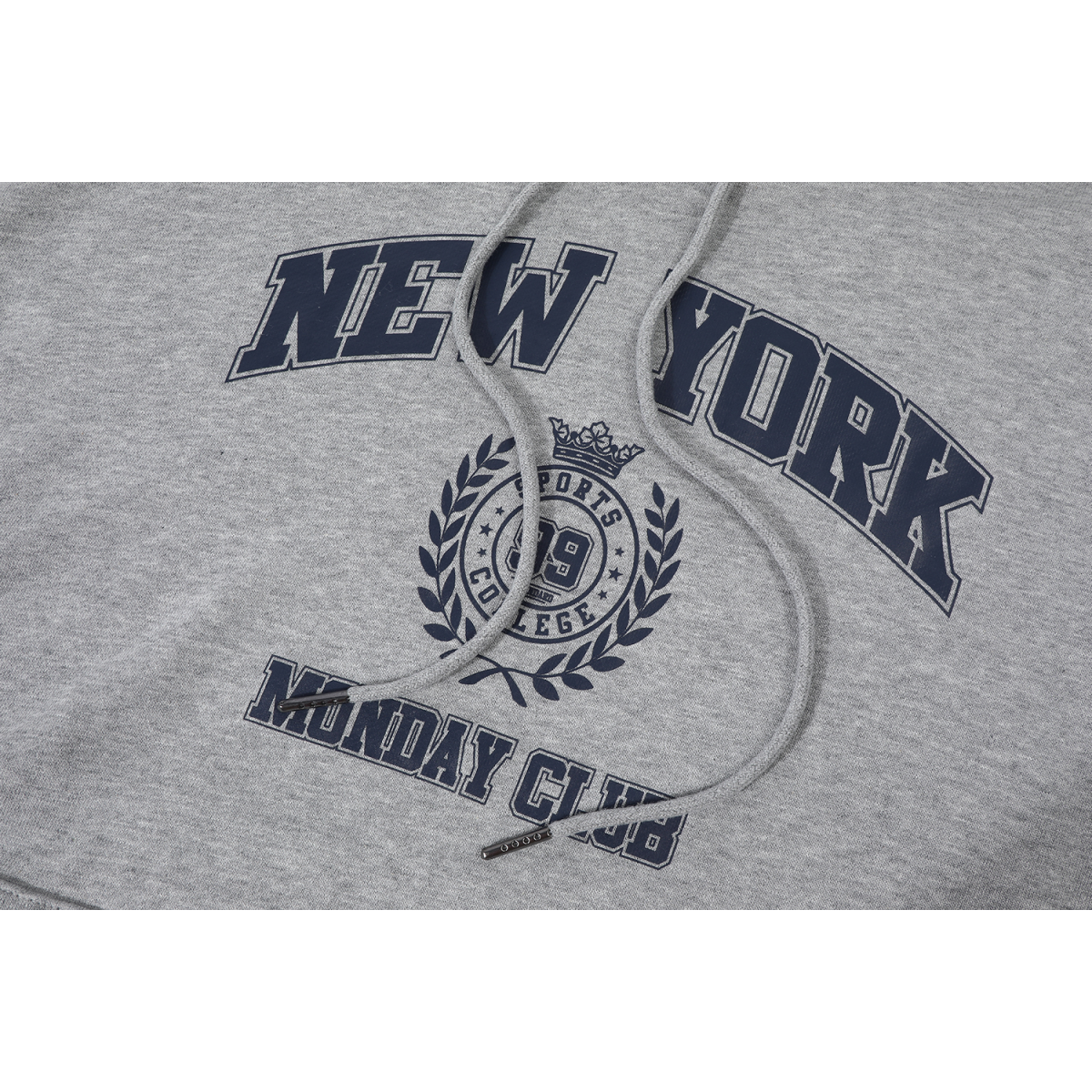 Cholisa Boz Amerika üslubunda başlıqlı, flis astarlı qalın sviter, Super şık, yeni yaz/payız/qış 2026 top/xarici geyim