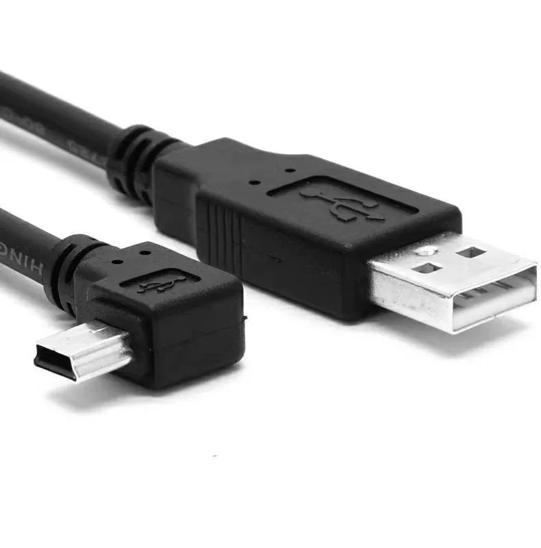 Avtomobilin naviqasiyası sürücülük yazıcısı elektrik kabeli USB interfeysinə dəyişdirildi enerji təchizatı əlaqə kabeli tavan MiniUSB dirsək doldurma kabeli qısa xətt tavanı USB portu sol və sağ dirsək mini usb- USB kabel