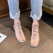 Plastik Sandal Blok Dabanlar 2023 Yay Qadın Ayaqqabı Satışı