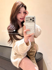 Yuri Park ins sevimli parıldayan sevgi xətləri graffiti mələk pony 17 17pro Apple 17ProMax mobil telefon qutusu iPhone16 hər şey daxil 14 yeni 16Promax qoruyucu örtük