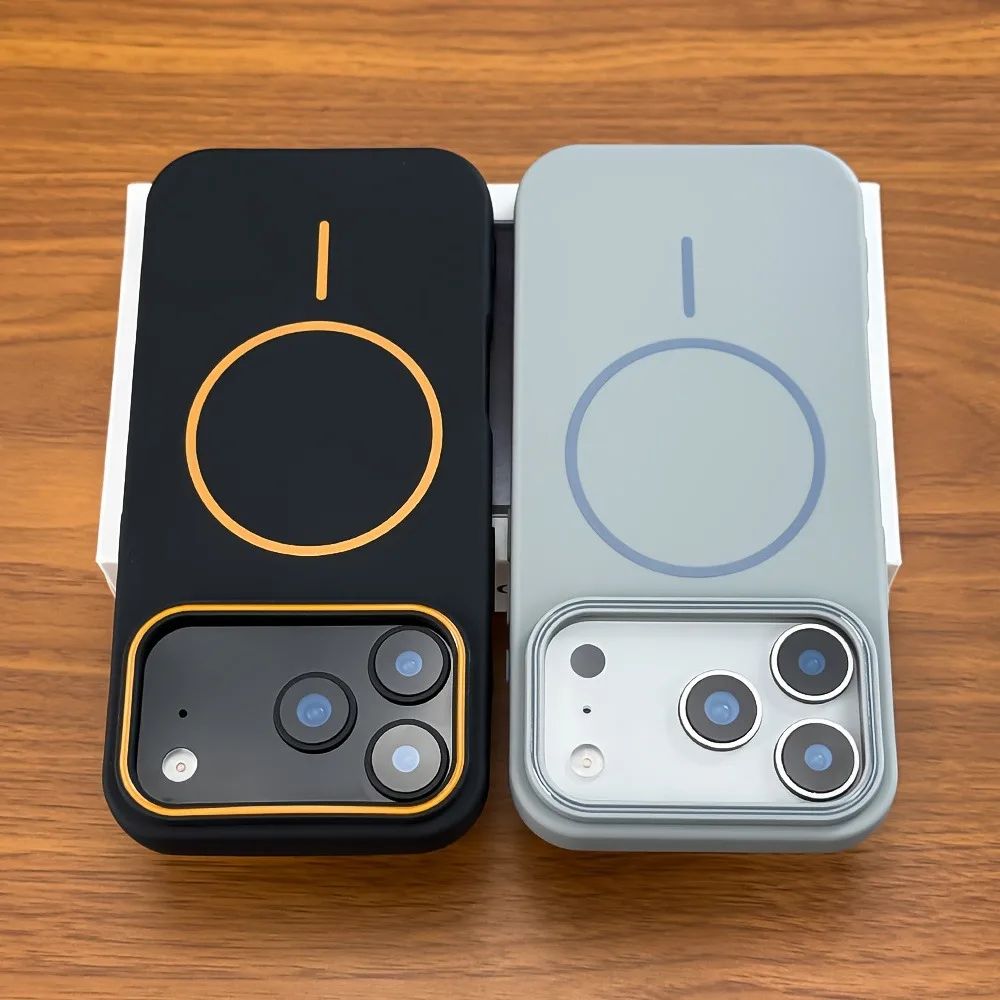iPhone 17 16 15 14 13 1 üçün lüks mat maqnit telefon qabı