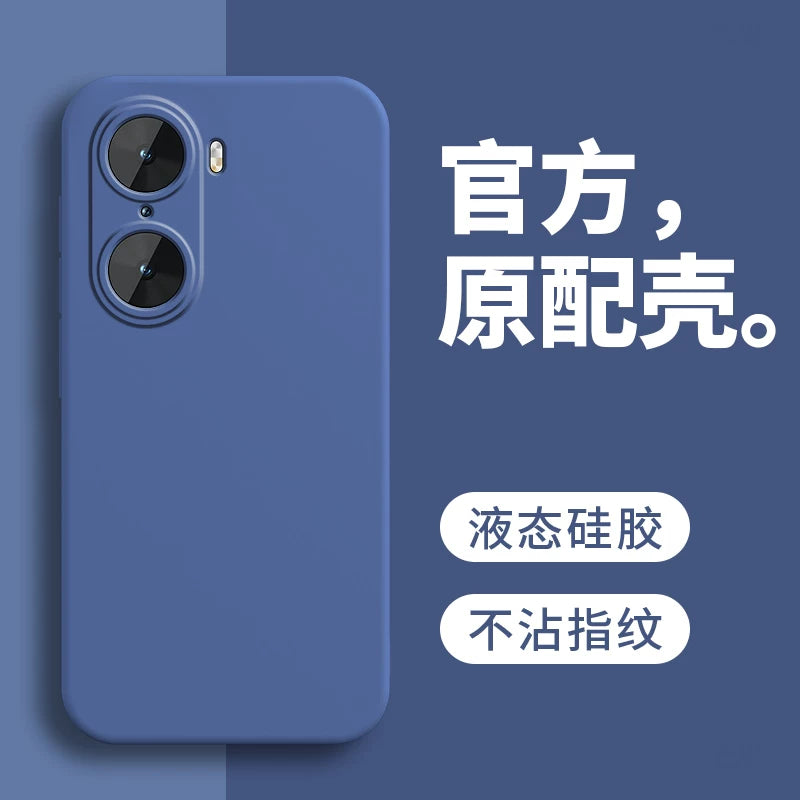 Honor 60 mobil telefon qutusu üçün uyğundur Huawei Honor6O qoruyucu örtük yeni maye silikon h0n0r altmış qabıq hər şey daxil olmaqla, kişilər və qadınlar üçün düşməyə qarşı yumşaq qabıq LSA bir AN00 arxa qabıq altmış rəsmi eksklüziv