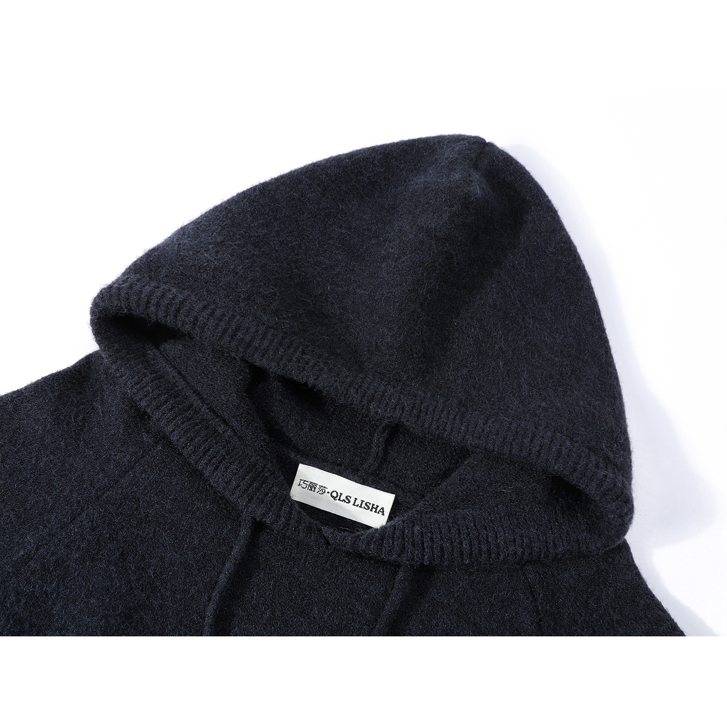 Cholisa Koreya üslubunda qadınlar üçün başlıqlı sviter, 2026-cı ilin payız/qış mövsümü üçün yeni, tənbəl və zərif çoxfunksiyalı trikotaj top