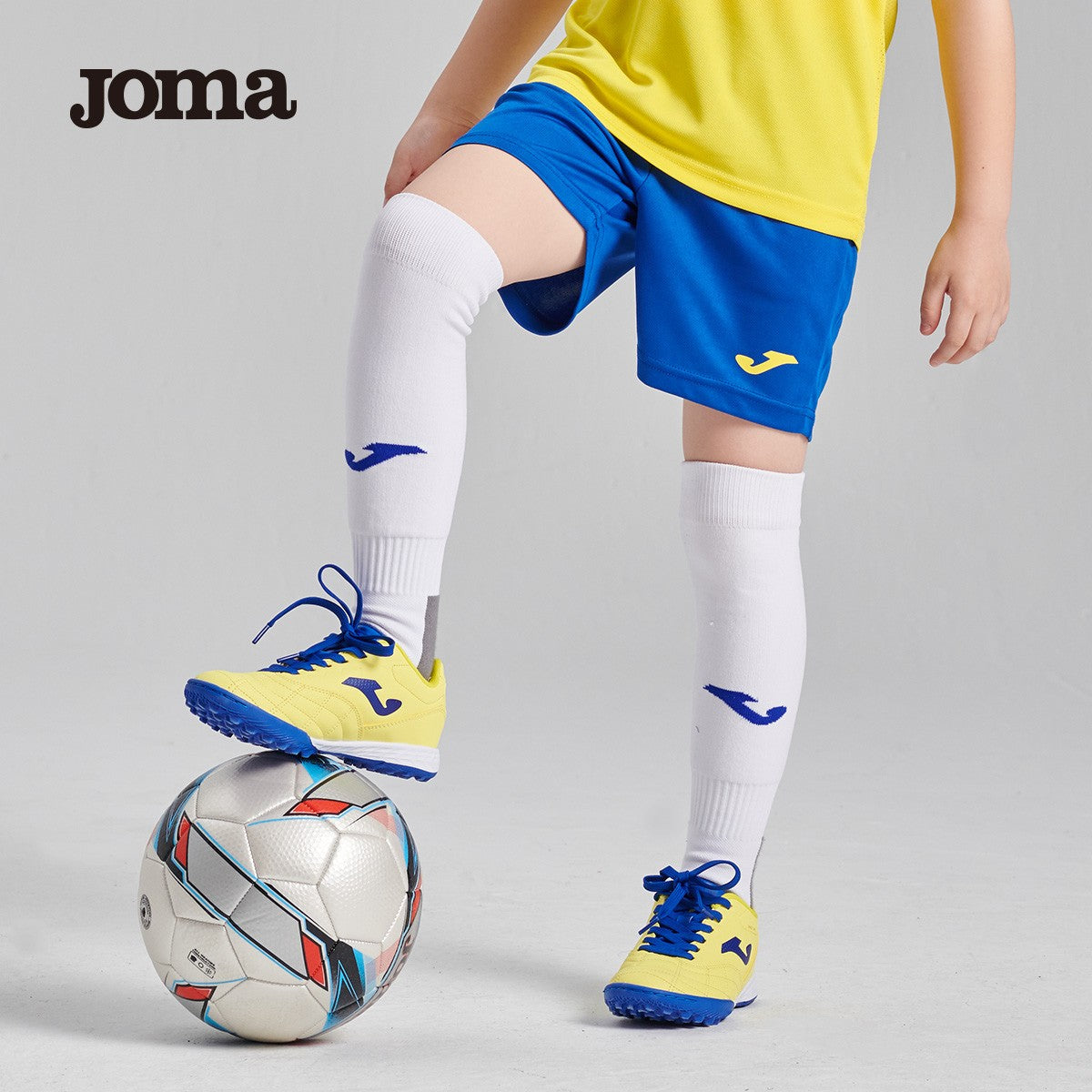 Joma Homer Futbol Corabları Uşaq orta baldırı sürüşməyən futbol məşq corabları dəsmal altlıqlı qısa borulu peşəkar idman corabları