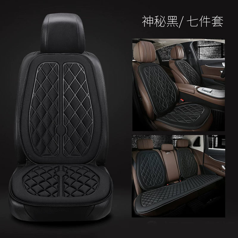 2025 New Summer Car Seat Cushions, Car Interior Seat Covers, Hip Cushions, One-Piece Back Seat Cushions, Suitable for All Seasons