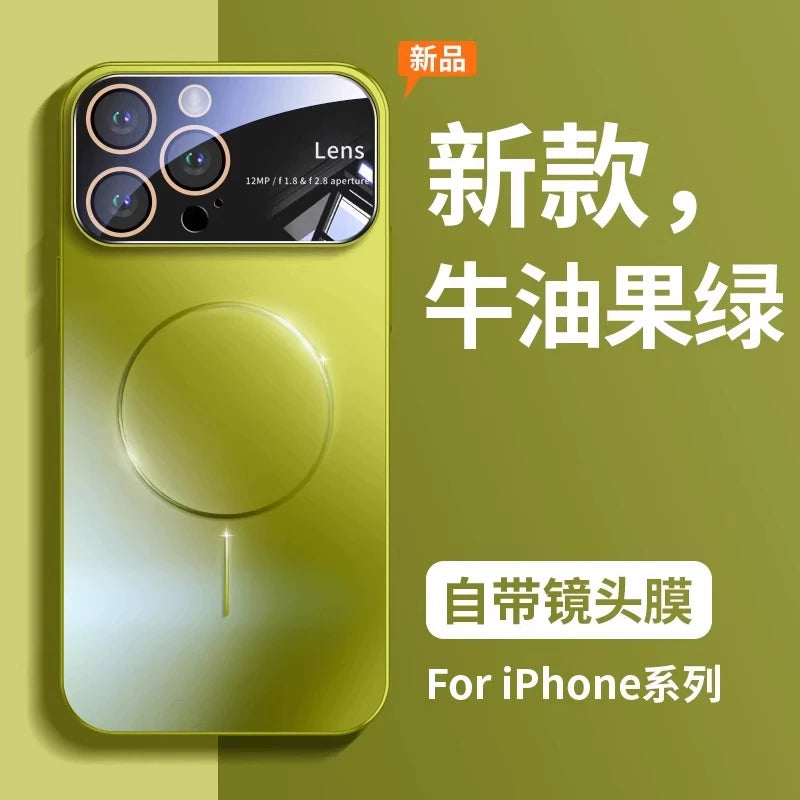 Haoqi yeni Magsafe maqnit iPhone 17 Pro Max telefon korpusu, tam örtüklü, iPhone 16 Pro və 15 Plus üçün düşmədən qorunma, premium hiss, 14 düymlük qoruyucu korpus, kişilər və qadınlar üçün ultra nazik mat sərt qabıq.