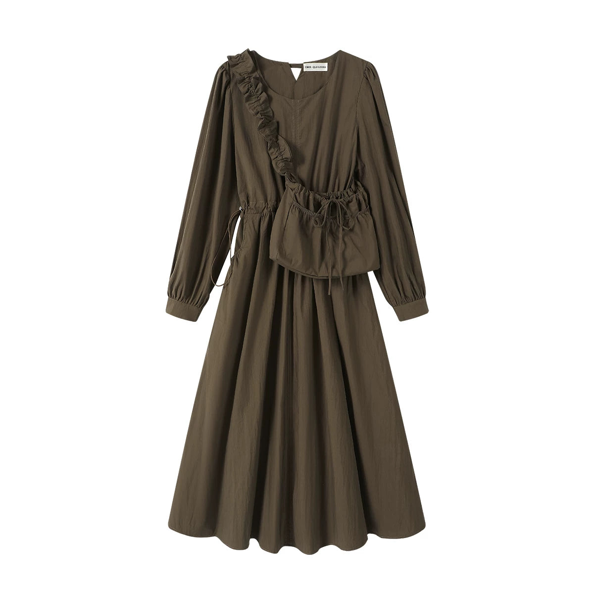 Cholisa-nın özünəməxsus və gözəl fransız üslubunda qolsuz, zərif bel hissəli don, 2026-cı ilin yaz və yay mövsümü üçün yeni bir tərz.