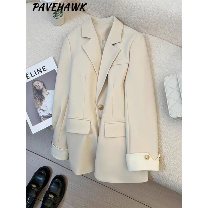 qadın pencək kostyumu pencək kostyumu Blazer Blazerlər Qadınlar üçün palto