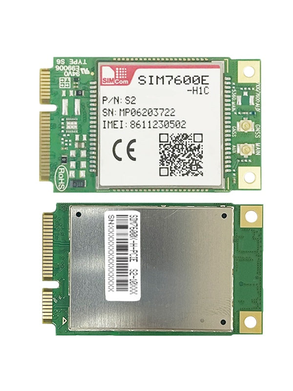 SIM7600E SIM7600E-H SIM7600E-H1C MINIPCIE 4G modulu