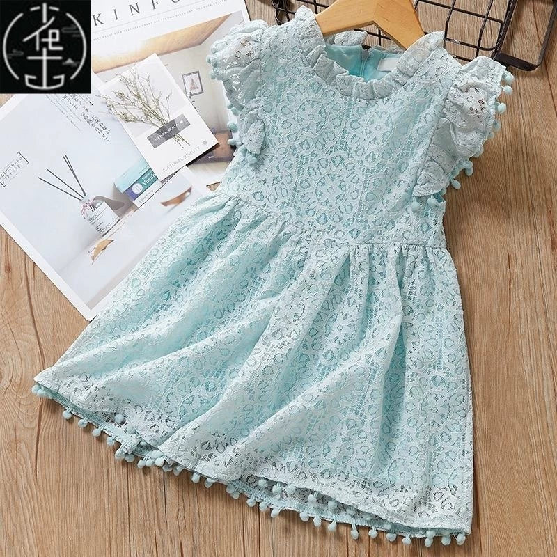 Körpə Qızlar üçün Ad Günü Tutu Donu Uşaqlar üçün Yay Geyimləri