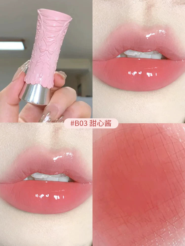 Flower Knows Çiyələk Rokoko Dodaq Kremi, Dodaq Boyası, Dodaq Palçığı, Payız/Qış Parlaqlaşdırıcı Dodaq Parıldadıcısı, Çılpaq Rənglər, Mat Məxmər Sonluq