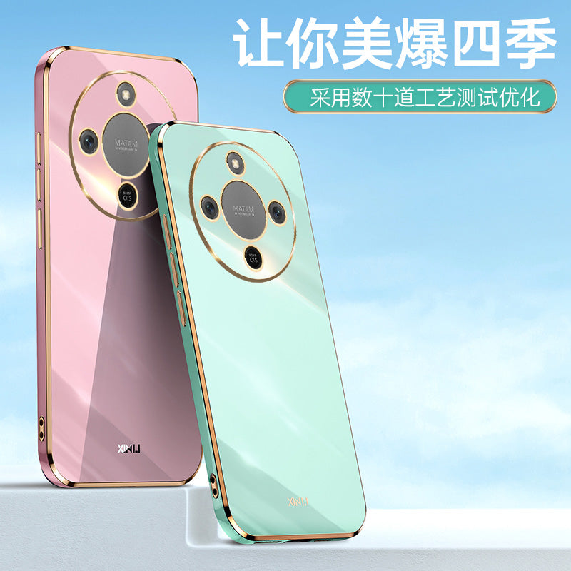 Honor X9D phone case, international version, Honor X9D protective case, electroplated ultra-thin MTN-NX1 silicone soft case, suitable for outdoor 5G, Hong Kong, new unisex Honor case, Honorox.