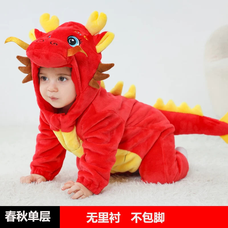 Körpə Yaz və Payız Topdan Dəsti, Dinozavr Pijamaları, Payız və Qış Körpə Romperləri, Super Şirin və Sevimli Geyimlər