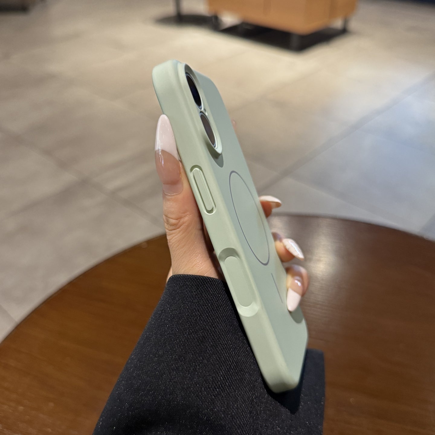 iphone17 Apple 17pro mobil telefon qutusu 16promax dəri hiss edən maye Hava yeni model 15 incə dairə maqnit doldurma 14plus ot yaşıl 12 cüt 11 hər şey daxil 13 silikon qoruyucu örtük üçün uyğundur