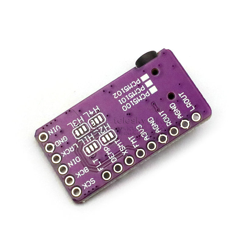 PCM5102 Audio Stereo Rəqəmsaldan Analoqa Dönüşdürmə DAC Dekoder Paneli I2S IIS Mikronəzarətçi Audio Modulu