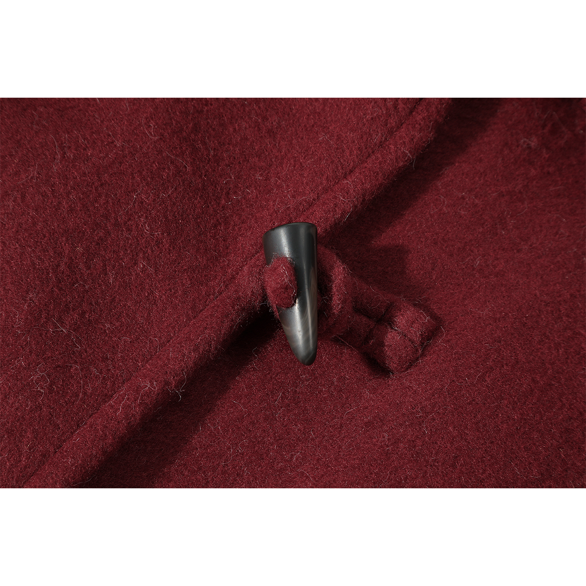 Chola Lisa-nın qadınlar üçün gənc və gözəl qalın qırmızı yun paltosu, payız və qış, Hepburn üslubunda, yüksək keyfiyyətli uzun yun palto.