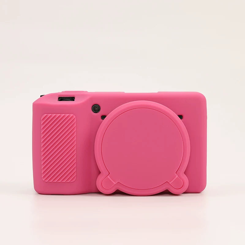 Ricoh GR3/3X güzgüsüz kamera GR4 bədən aksesuarları üçün uyğun kamera silikon qoruyucu qutu kamera silikon qutusu