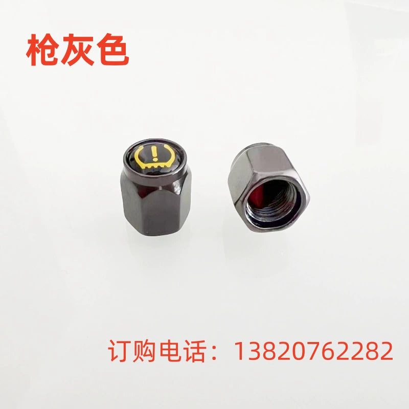 Polad Mate Təkər Klapanı Özü Sensoru Xüsusi Nozzle Qapağı Neytral Təkər Təzyiqinə Nəzarət Tozdan Mühafizə Qapağı Valf Şapkası