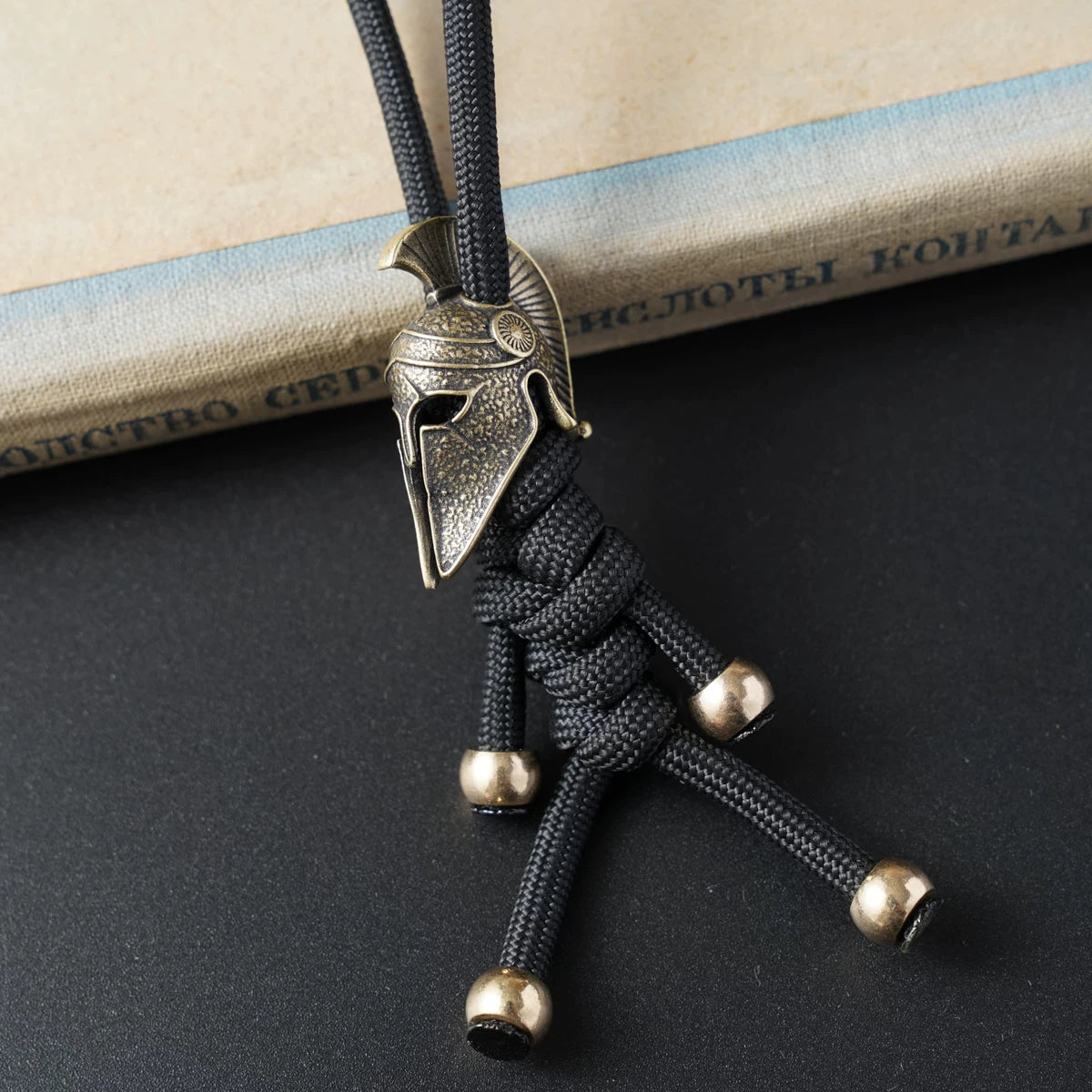 LV&amp;GEDETE Official Flagship Store Parachute Cord EDC Knife Pendant Car Key Chain Brass Charm Bag Accessories